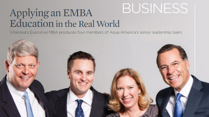 Applying an EMBA education in the real world