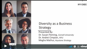 Diversity as a Business Strategy Webinar 