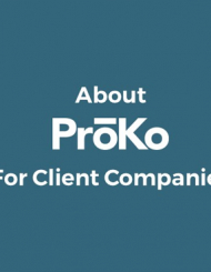 About PrōKo for Client Companies