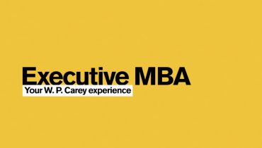 W. P. Carey EMBA: Your experience